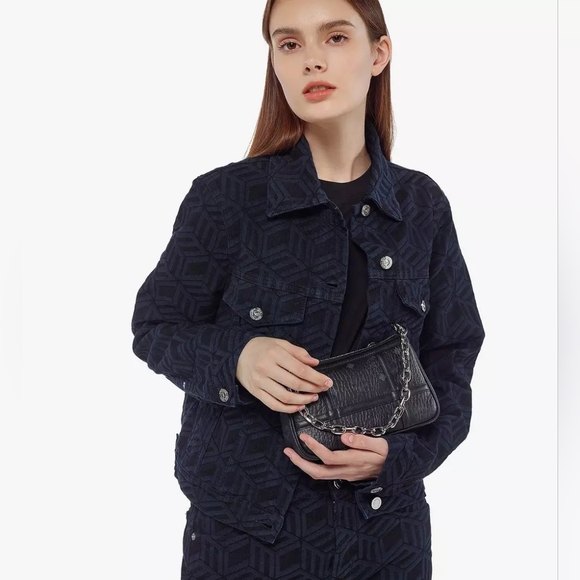 New MCM Aren Shoulder Bag in Visetos Black Sz Mini - Picture 7 of 15